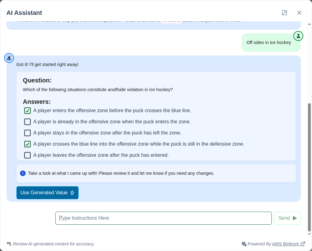 AI Generated Question