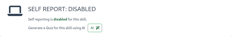 AI Generated Quiz for Skill Button