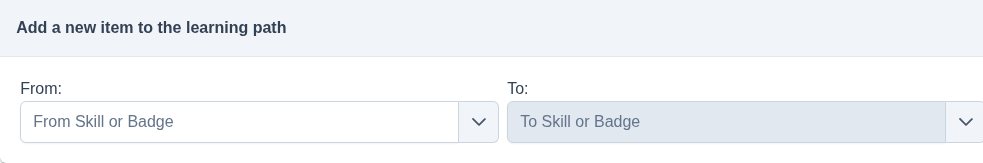 Add Learning Path Route