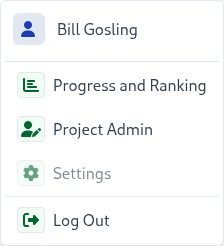SkillTree Dashboard Menu
