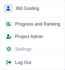 SkillTree Dashboard Menu