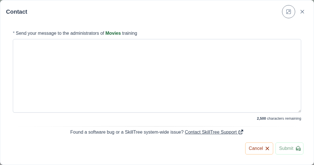 contact project form