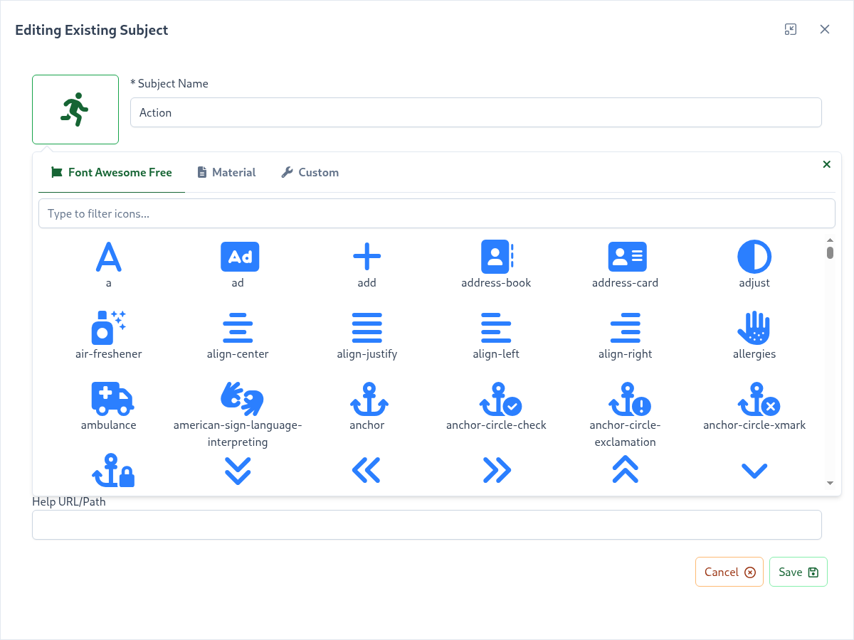 Select Icon