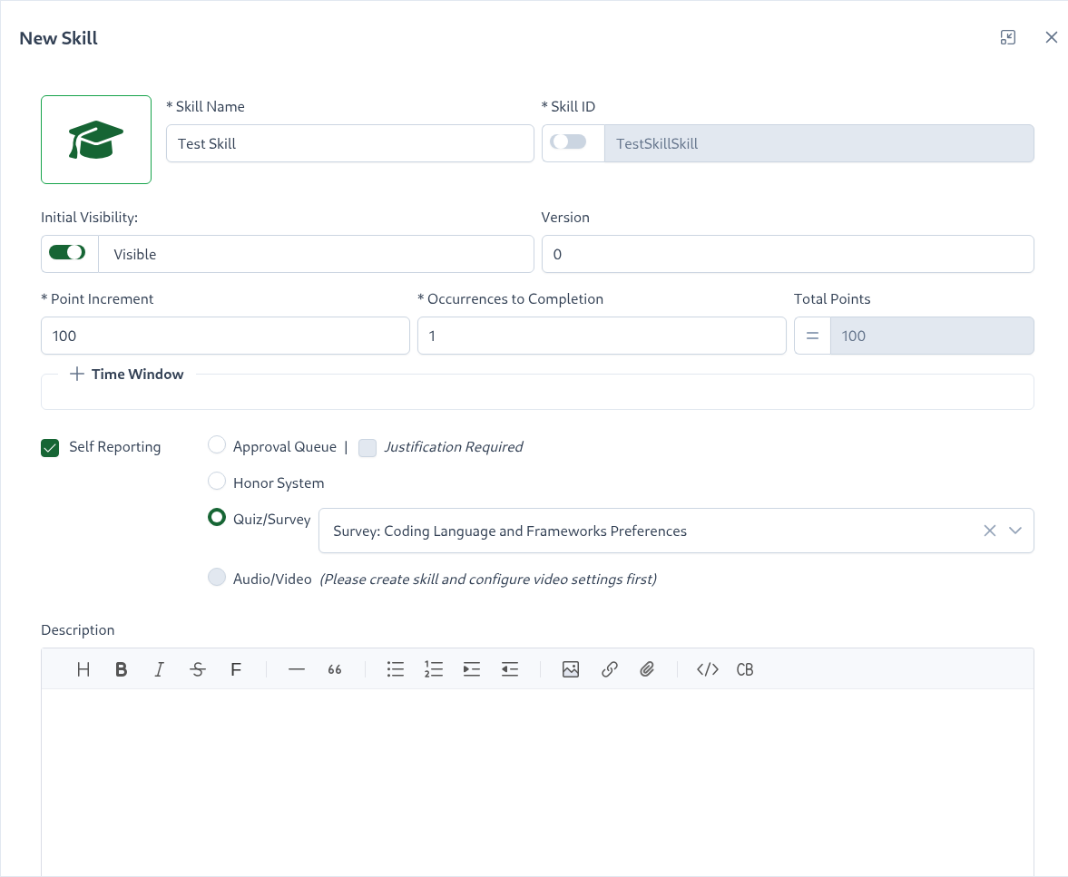 SkillTree Skills Page