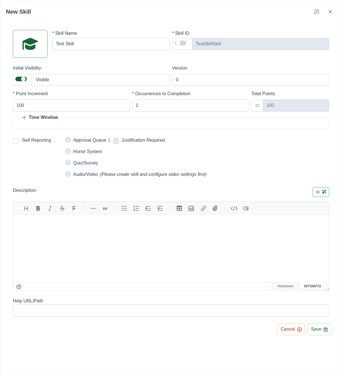 SkillTree Skills Page