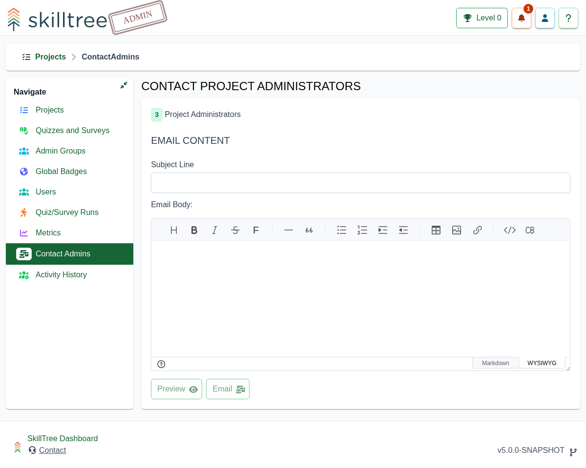 SkillTree Issues