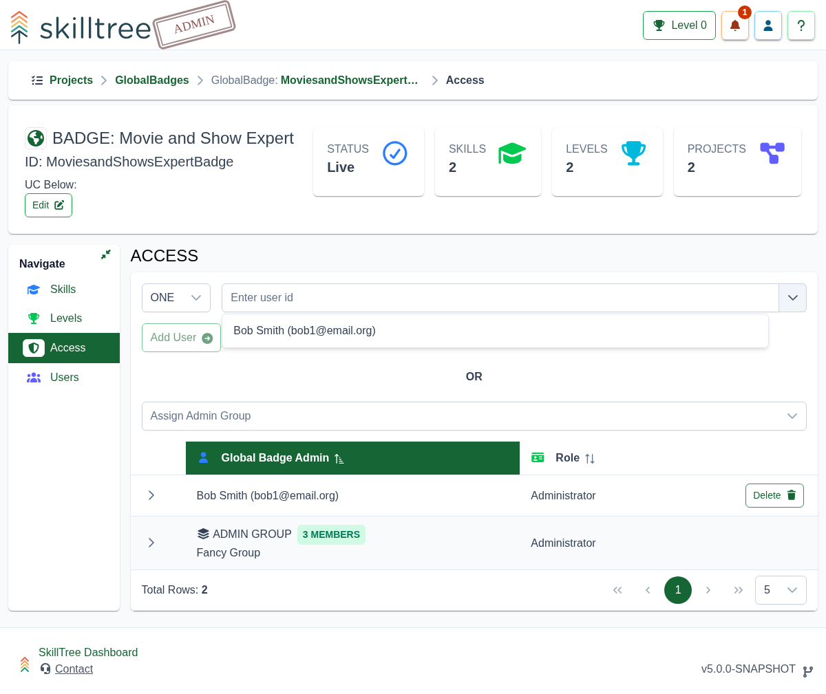 Global BadgeAccess