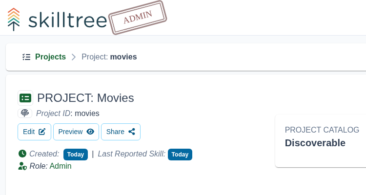 SkillTree Project