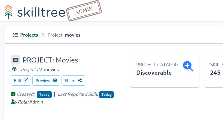 SkillTree Project
