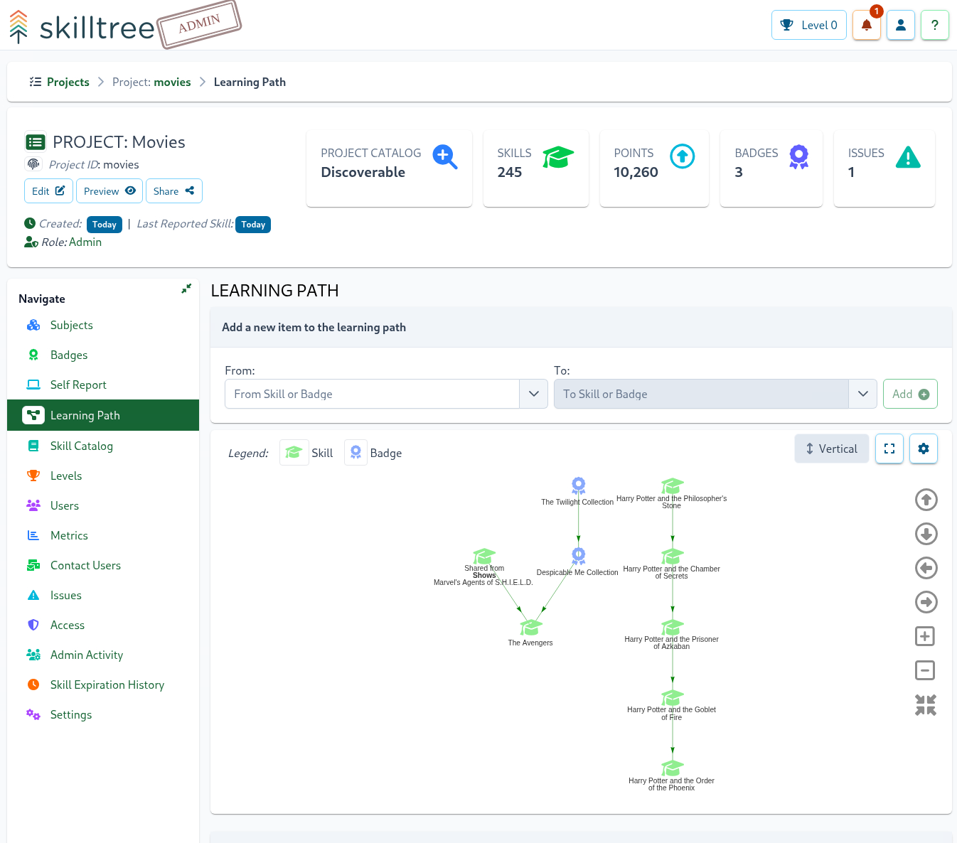 Project Learning Page