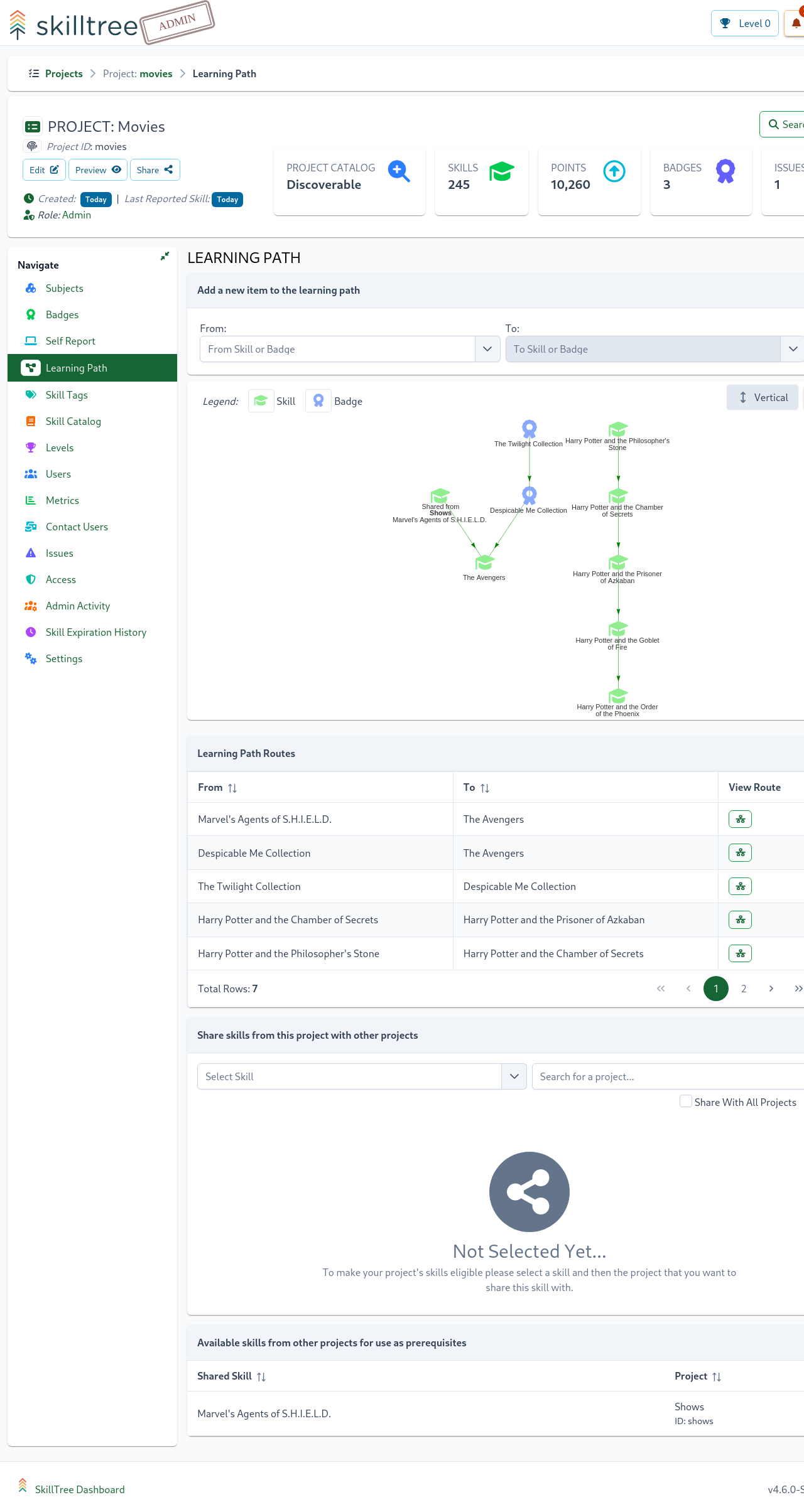 Project Learning Page