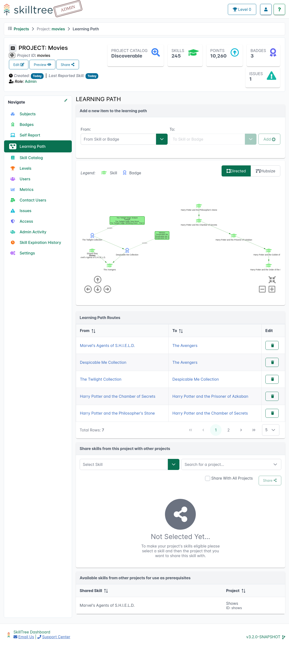 Project Learning Page